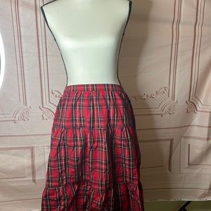 Tartan skirt